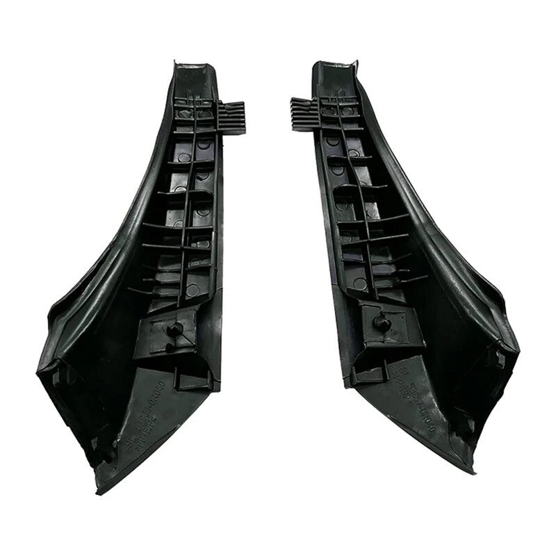 2Pcs Black Front Wiper Side Cowl Extension Cover Trim For 2013-2019 Toyota RAV4