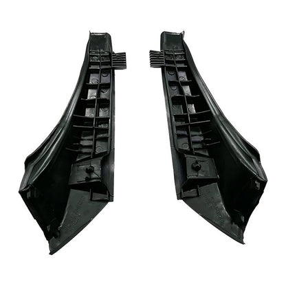 2Pcs Black Front Wiper Side Cowl Extension Cover Trim For 2013-2019 Toyota RAV4