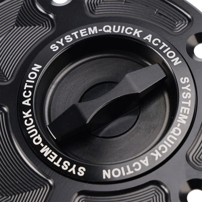 Quick Release Fuel Gas Tank Cap 5 Hole For Yamaha YZF R1 R1S R1M R3 R6 R6S R7