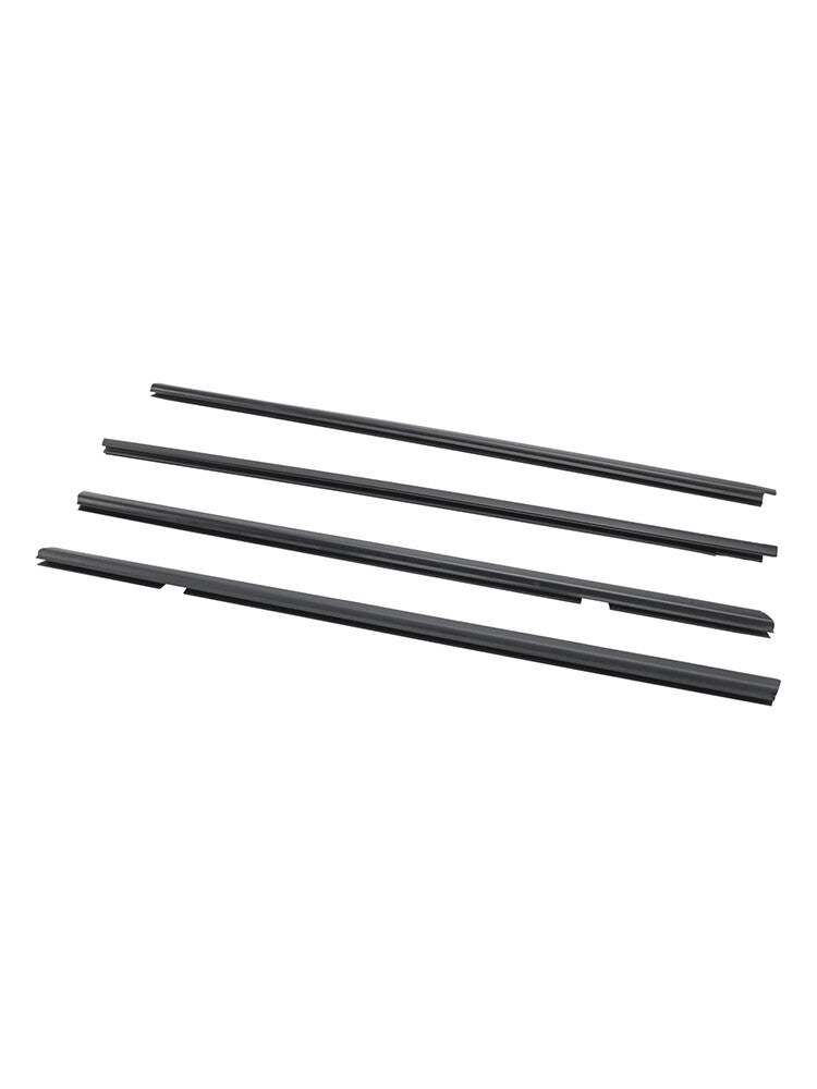 4PCS Outside Window Moulding Weatherstrip For Honda Insight 2010-2014