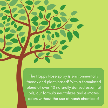 Solid Spare (2 Pack) Happy Nose! Natural Plant Based Air Freshener Trio - 3 Scents