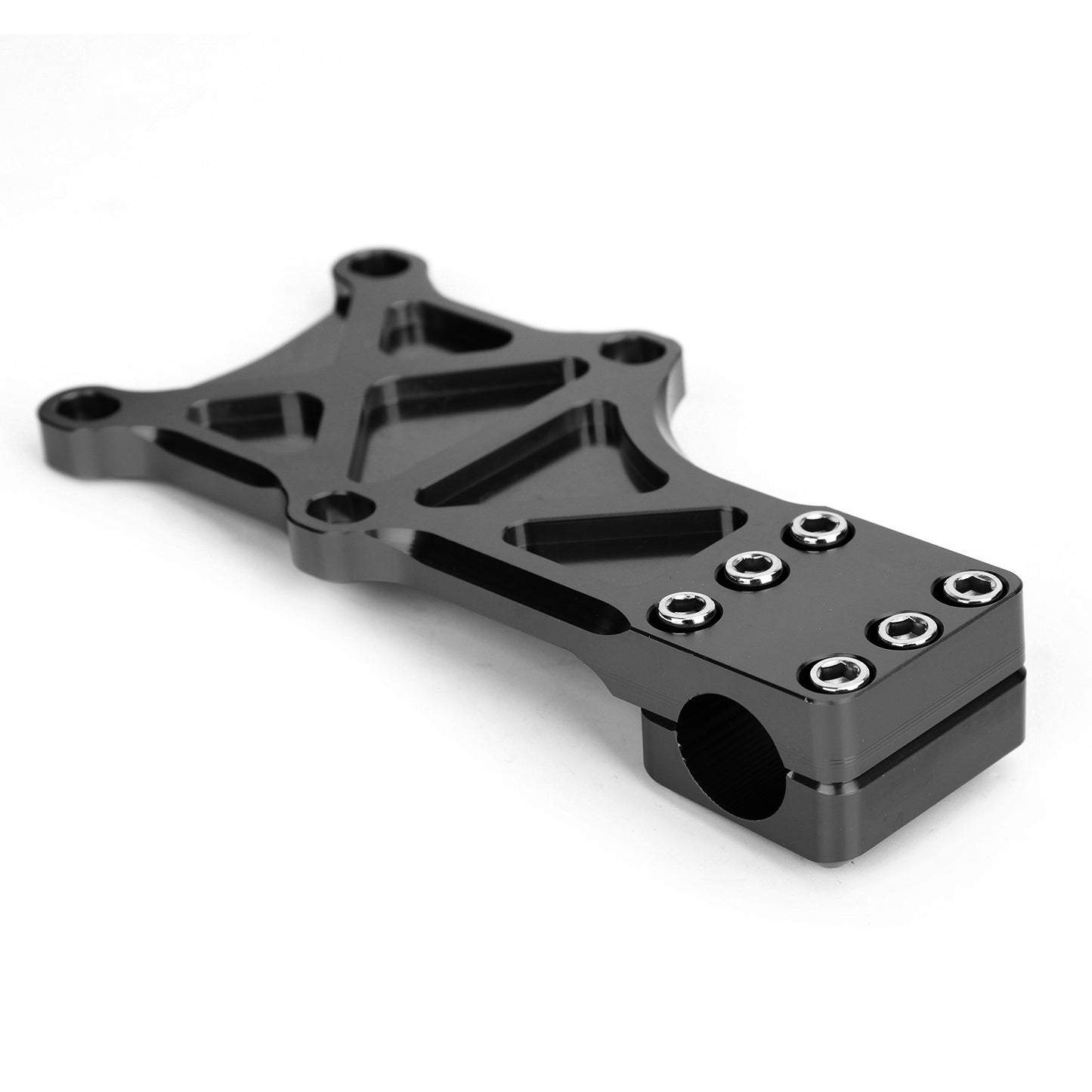 Black Engine Guard Bracket Fixed Fastening for 2013-2019 Honda MSX125/SF Grom
