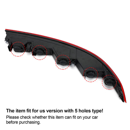 Left Rear Bumper Lower Tail Light Brake Stop Lamp For Audi Q5 US Version 2018-21
