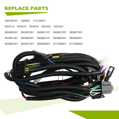 580798101 Lawn Tractor Wire Harness Fit for Husqvarna Craftsman Poulan Jonsered