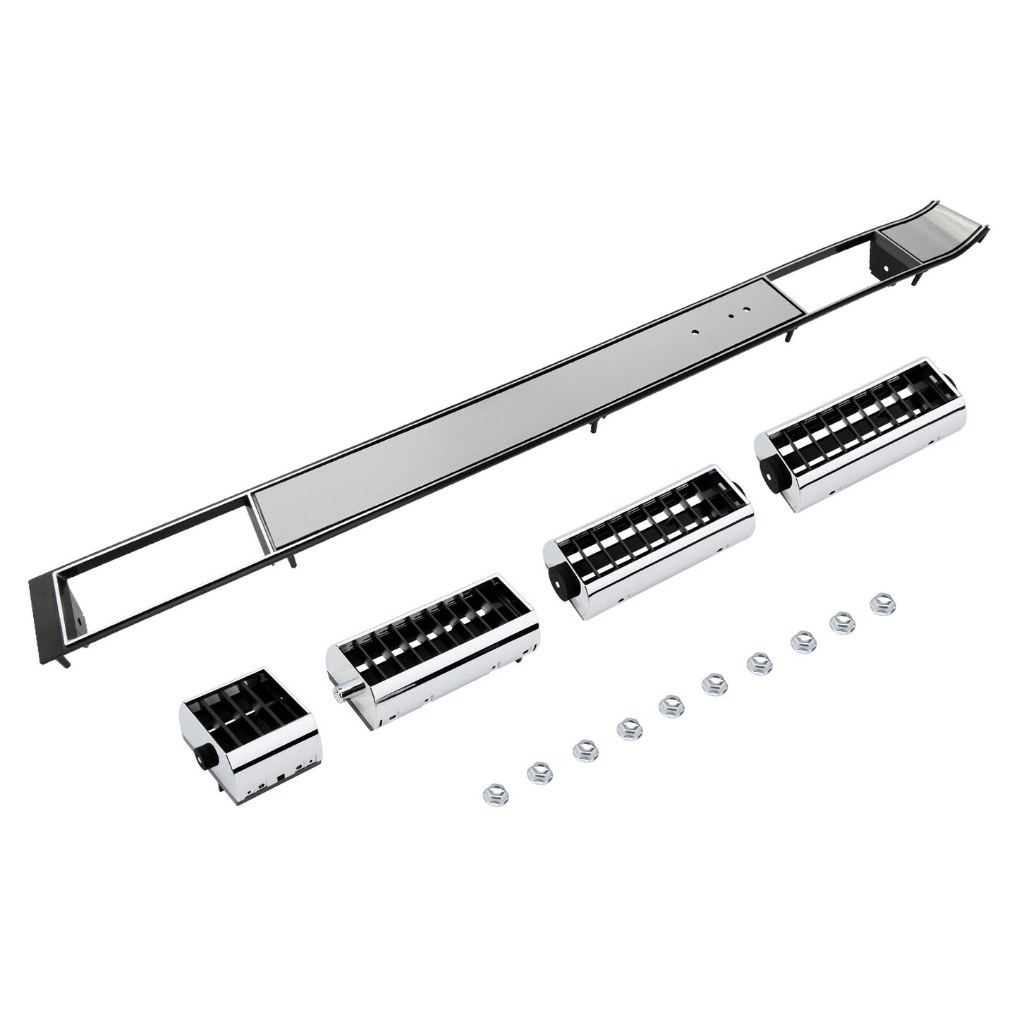 Center Dash A/C Air Vent Trim Plate For 81-91 Chevy Silverado GMC C/K 1500 2500