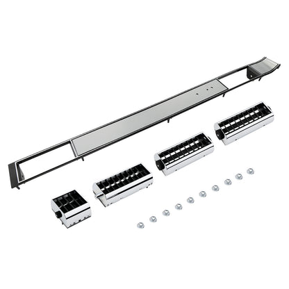 Center Dash A/C Air Vent Trim Plate For 81-91 Chevy Silverado GMC C/K 1500 2500