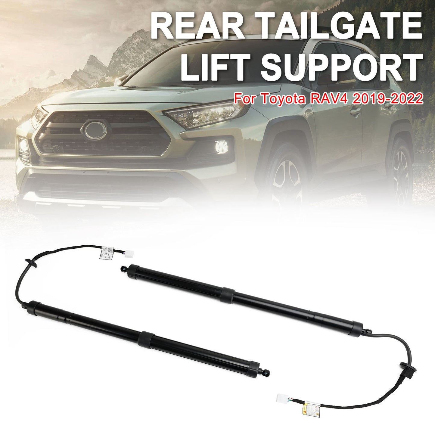 2PCS Rear Tailgate Hatch Lift Support 6892042020 fit Toyota RAV4 2019-2022