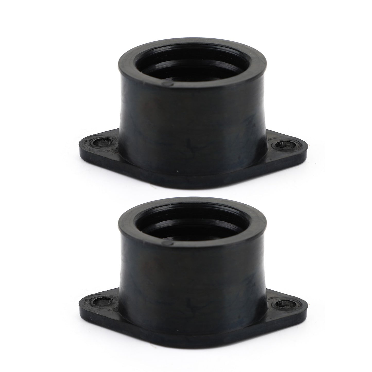 Set of 2 Manifold Carb Holder Insulator Intake Boot for Kawasaki KZ400 74-1978