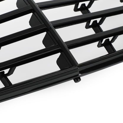 Front Bumper Grille Grill Fit Mercedes Benz W211 E350 500 07-09 Gloss Black