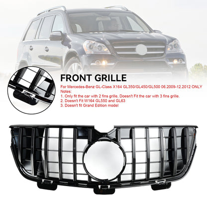 Front Bumper Grill Grille Fit Mercedes-Benz GL-Class X164 GL450 GL500 10-12