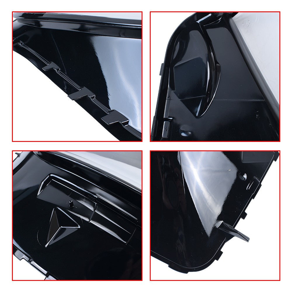 Fit For 2019-2022 Mercedes-Benz W253 X253 C253 Headlight Lens Covers Left+Right
