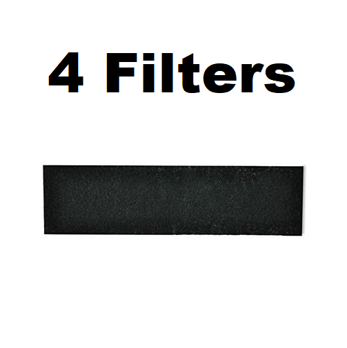 Solid Spare (4-PK) Carbon HEPA Pre-Filter Compatible HRF-B1 & HRF-B2 Honeywell & Vics