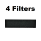 Solid Spare (4-PK) Carbon HEPA Pre-Filter Compatible HRF-B1 & HRF-B2 Honeywell & Vics
