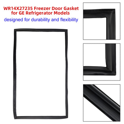 WR14X27235 Freezer  Door Gasket for GE Refrigerator Models AP6041578 PS11774647
