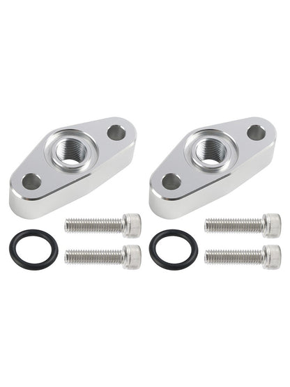 2 Pack Oil Pressure Sensor Adapter Plate M16 x 1.5 551623 For Chevy LS