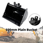 500mm Plain Mud Bucket Grading Attachment Fits For Mini Excavators Excavator