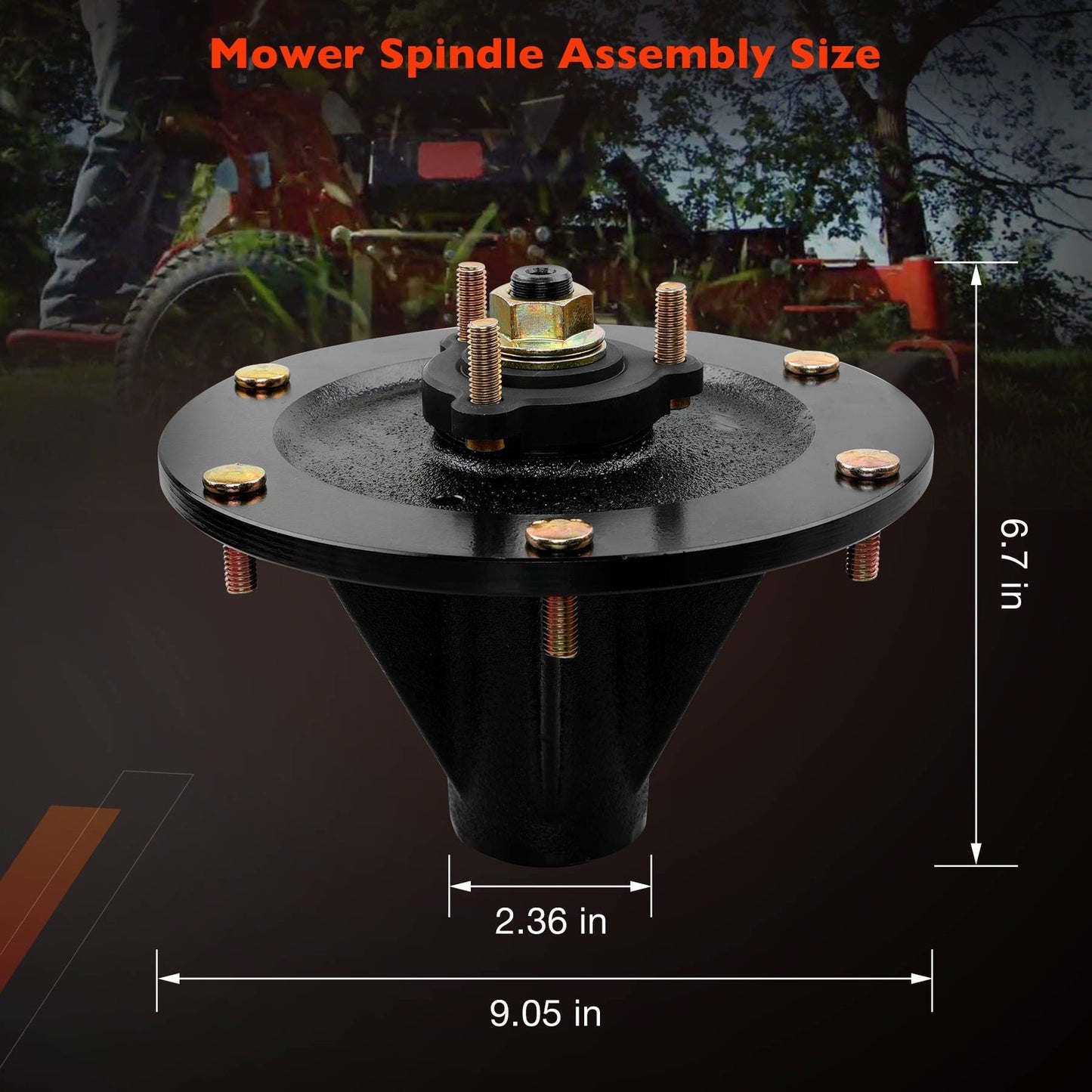 Spindle Assembly 119-8560 for Toro 48" 52" 60" Toro Grandstand & Z Master Mowers
