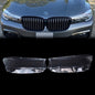For 2016-2019 BMW 7 Series G11 G12 Headlight Lens Clear Cover Lamp shade A Pair