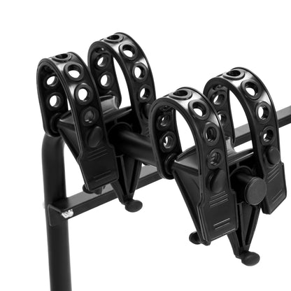 Solid Spare Steel Spare Tire Mount Bike Carrier Rack 2 Bike Rack For RV Bumpers
