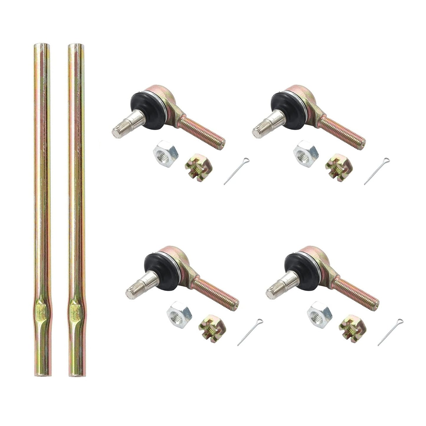 2 Tie Rods with End Kit for Yamaha Banshee 350 YFZ350 1987-2006 Ball Joint Set