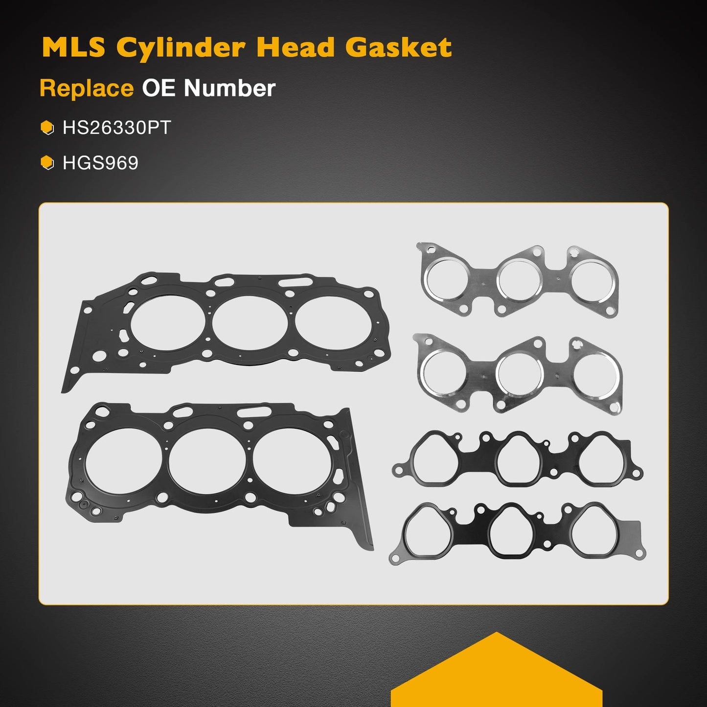 Full Engine Head Gasket Set For 03-11 Toyota Tacoma 4Runner Tundra 4.0L V6 DOHC