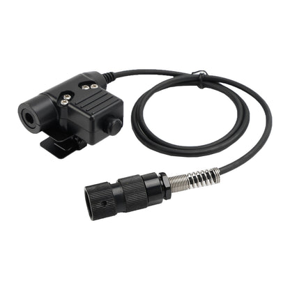 6-Pin U94 PTT Key Switch Connector For PRC-152 PRC-148 Radio Handle U329