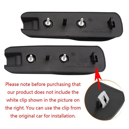 2 Pcs Hood Stop Bumper Windshield Rest For Jeep Wrangler JL Gladiator 2018-2021