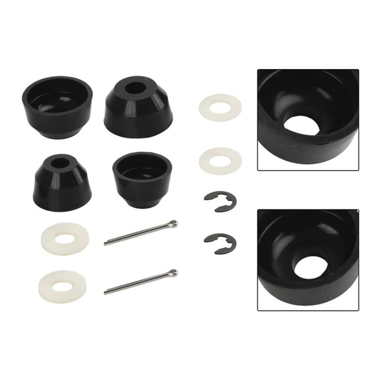 Solid Spare For Kubota BX1850 60 70 80 BX22 2200 GR Inner/Outer Tie Rod Poly Boots Upgrade