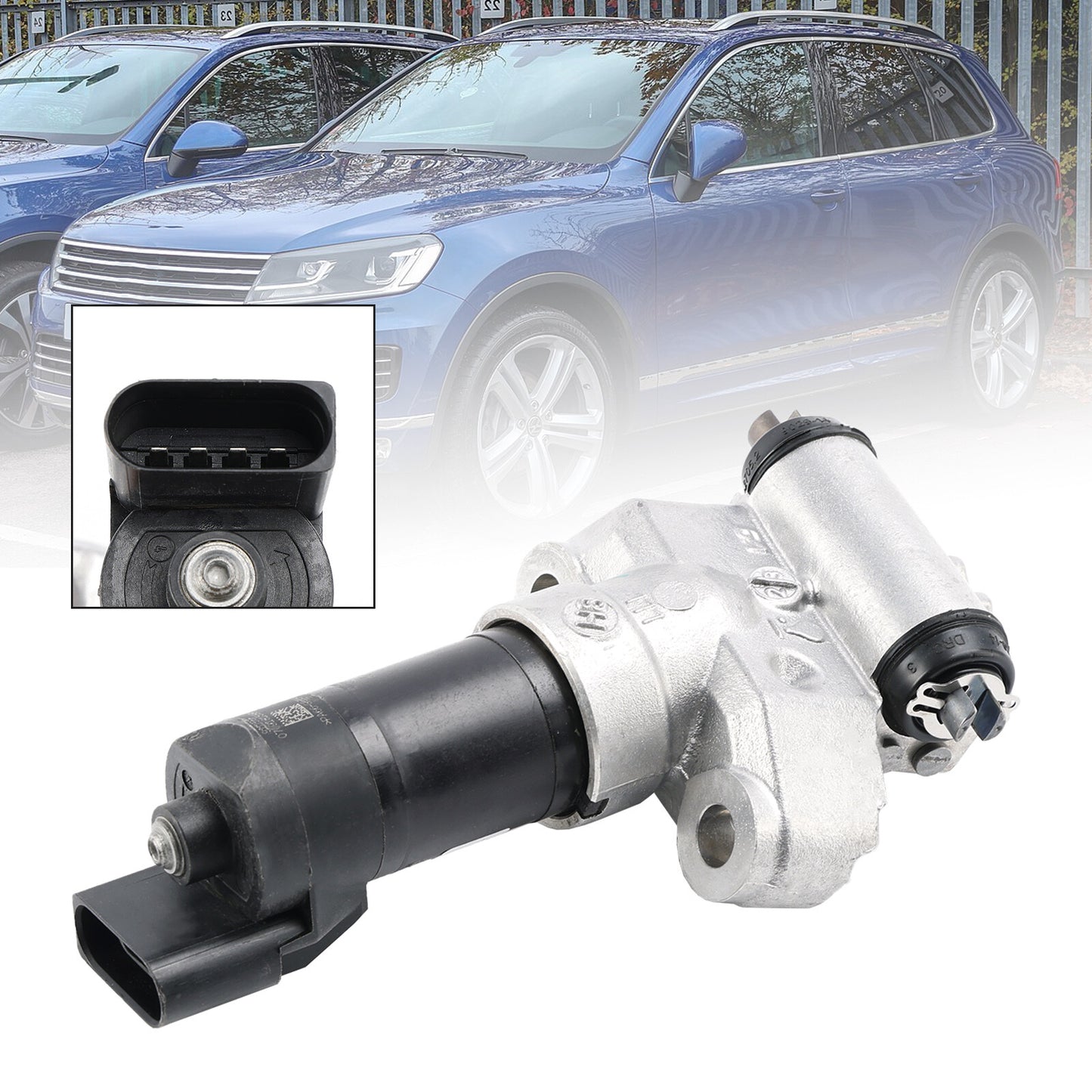 Rear Left Parking Brake Actuator For Volkswagen Touareg 11-16 Porsche Cayenne