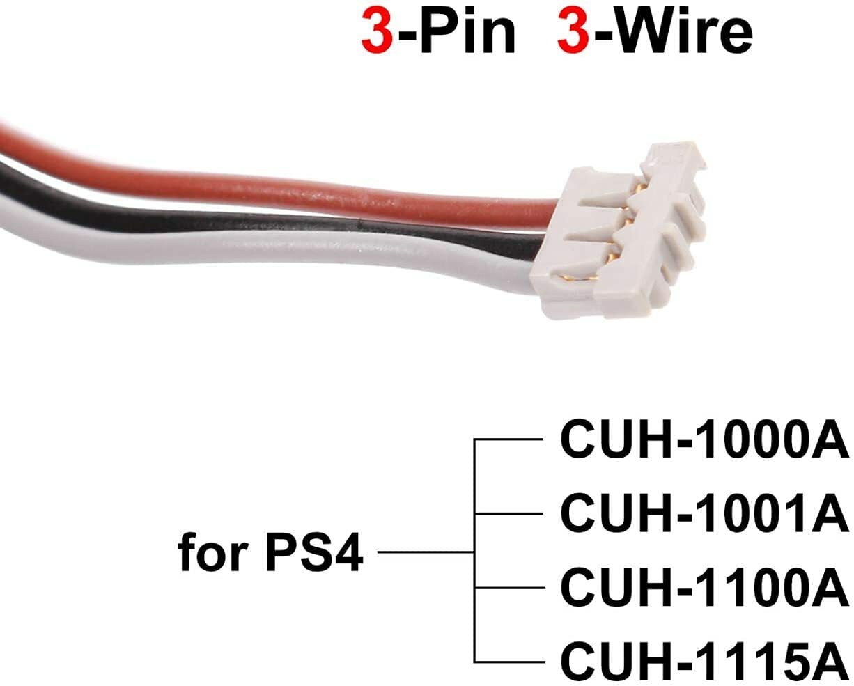 Internal Cooling Fan for SONY PS4 CUH-1001A 500GB Replacement Part KSB0912HE USA