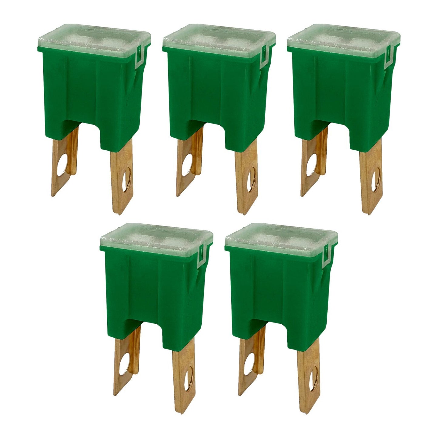 40A Straight Male Fuse Cartridge FLM PAL Auto Link for Car Truck RV SUV - 5 pk