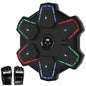 Colorful LED Music Punching Machine with Gloves – Bluetooth Boxing Trainer