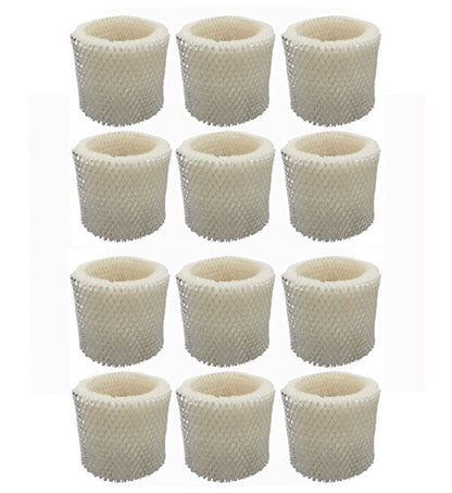 Solid Spare EFP Humidifier Filter Wicks for Honeywell HCM-890 (12 Pack)