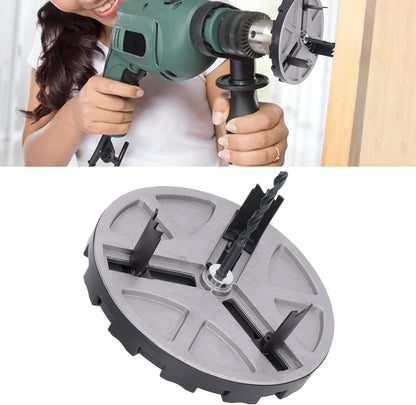 Adjustable Punching Saw Circle Round Hole Cutter Wood Drywall Drill Bit Saw Tool
