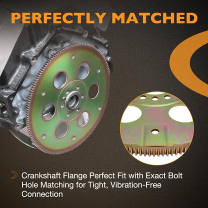1845400 Flexplate 168 Teeth w/Bolts For 70-90 Big Block Chevy 454 Chromoly Steel