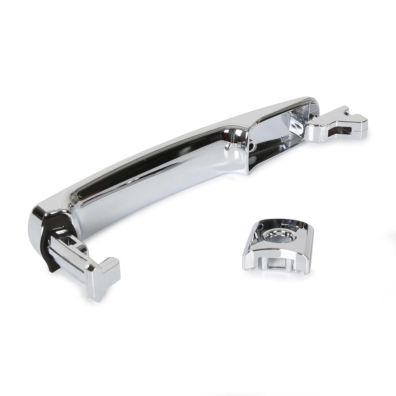 Solid Spare Door Handle Front Driver Side Outside Exterior Chrome For Nissan Rogue 2011-2015
