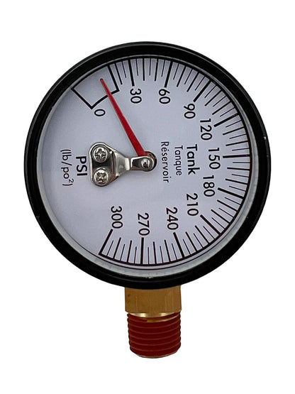 Solid Spare DeWalt A14993 Air Compressor Gauge 2" Fits D55167 D55168 C7501