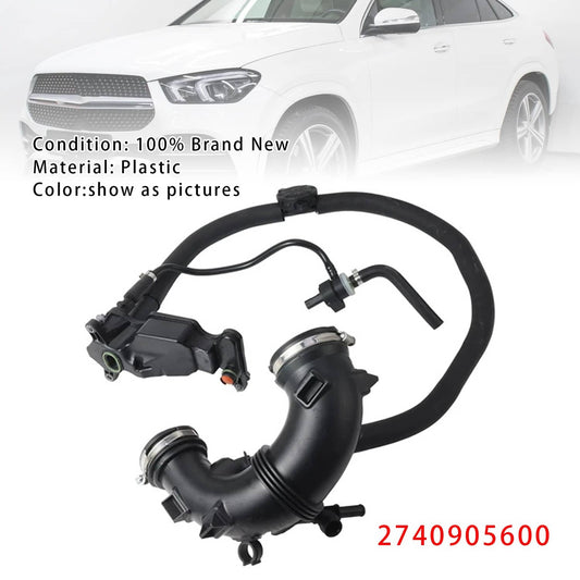 Solid Spare Crankcase Ventilation Suction Line 2740905600 For Benz A238 C167 R172 V167