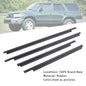 4PCS Door Glass Belt Outer Molding Weatherstrip For TOYOTA 4RUNNER 1996-2001