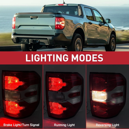 Halogen Tail Light Lamp Rear Right Passenger Side For 22-25 Ford Maverick XL XLT