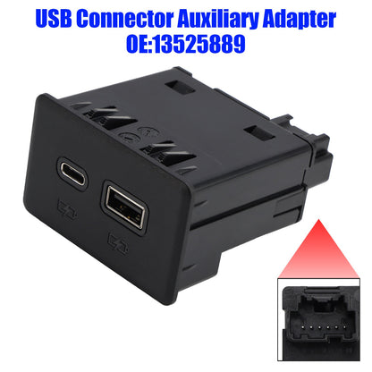 USB Connector Auxiliary Adapter 13525889 for Silverado Sierra 1500 2500 3500