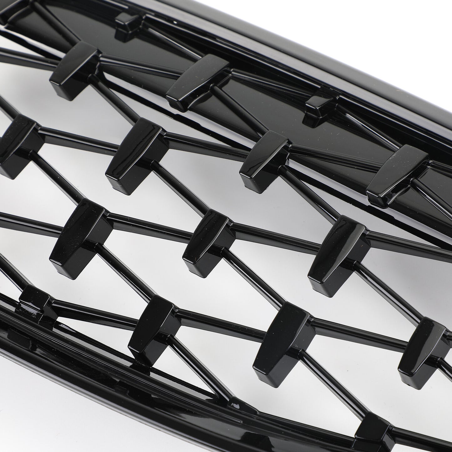 Front Kidney Grille Grill Fit BMW 2007-2010 E92 E93 328i 335i 2DR Meteor Black