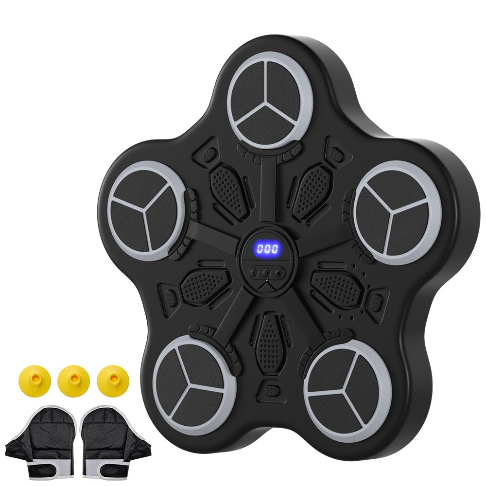 Kids Bluetooth Boxing Machine – Wall-Mounted Music Trainer w/ Workout Gloves