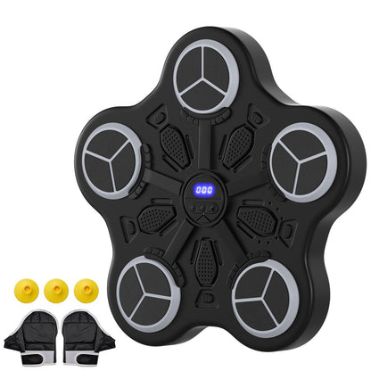 Kids Bluetooth Boxing Machine – Wall-Mounted Music Trainer w/ Workout Gloves