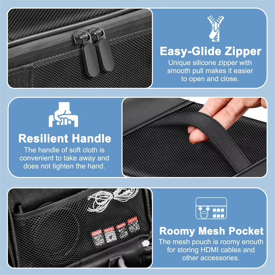 Nylon Bag For Nintendo Switch Console Accessory Storage Carrying Travel Case Bag