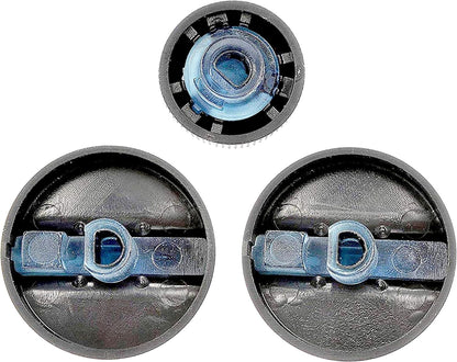 For 1994 1995 96 97 Ram Dodge 1500 A/C Heater Control Switch Knob Set 2500 94 R4