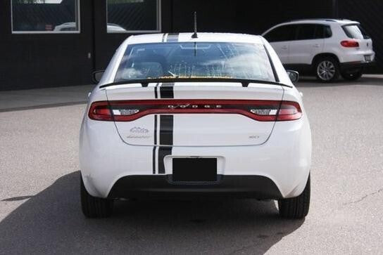 6" OFFSET VINYL RALLY STRIPE RACING STRIPE KIT + BONUS KIT For DODGE DART