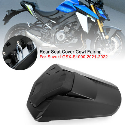 Rear Seat Cover Cowl Fairing For Suzuki GSXS 1000 GSX-S1000 21-24 Matt Black
