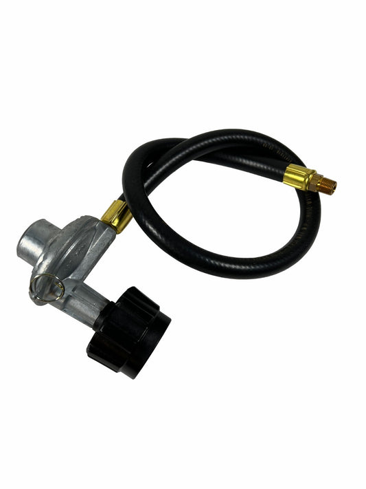 Solid Spare Weber 62565 21" Hose and Regulator 1/8" NPT Male Thread with QCC1 Connection