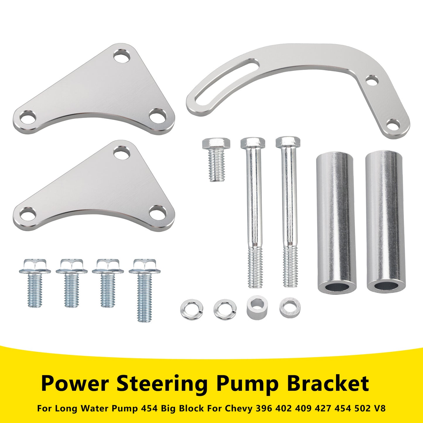 Power Steering Pump Bracket 551497 Fit Long Water Pump Fit Chevy Big Block V8
